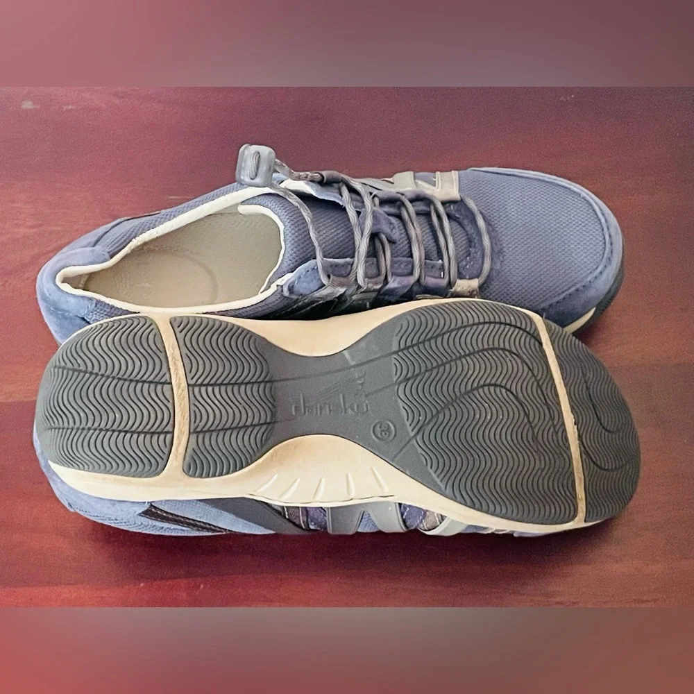 Dansko Shoes Women's Size 38 Blue Henriette Nurse Sneakers, Slip Resistant - Picture 7 of 10